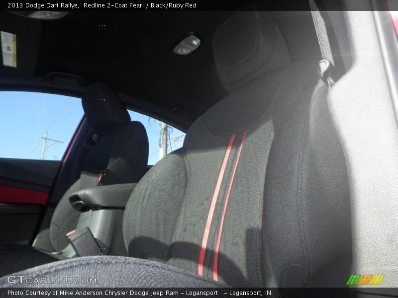 Redline 2-Coat Pearl / Black/Ruby Red 2013 Dodge Dart Rallye