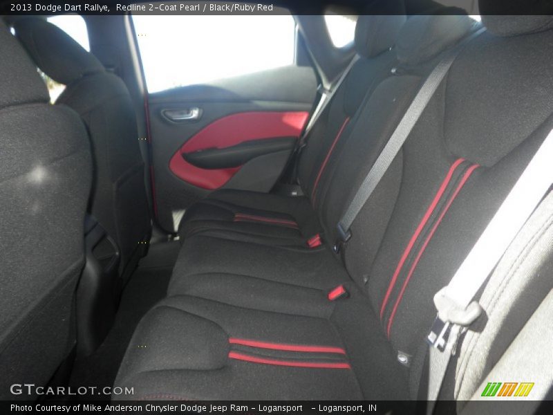 Redline 2-Coat Pearl / Black/Ruby Red 2013 Dodge Dart Rallye