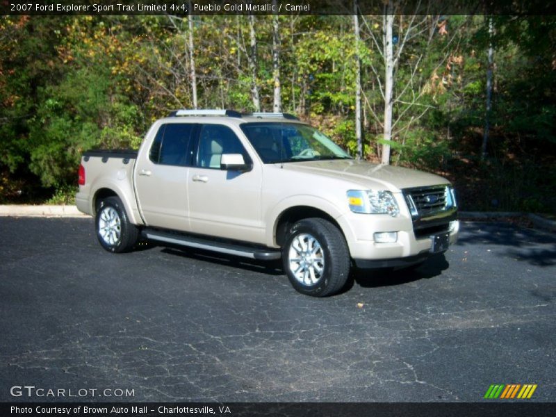 Pueblo Gold Metallic / Camel 2007 Ford Explorer Sport Trac Limited 4x4