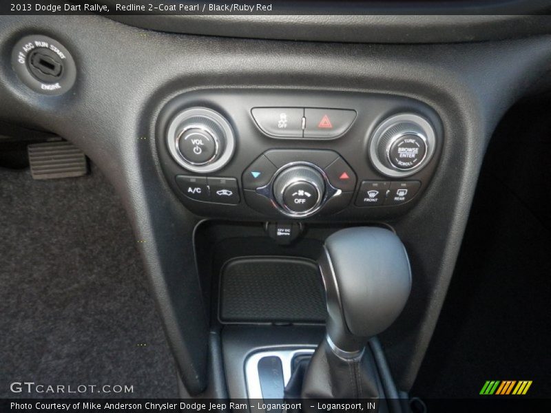 Redline 2-Coat Pearl / Black/Ruby Red 2013 Dodge Dart Rallye