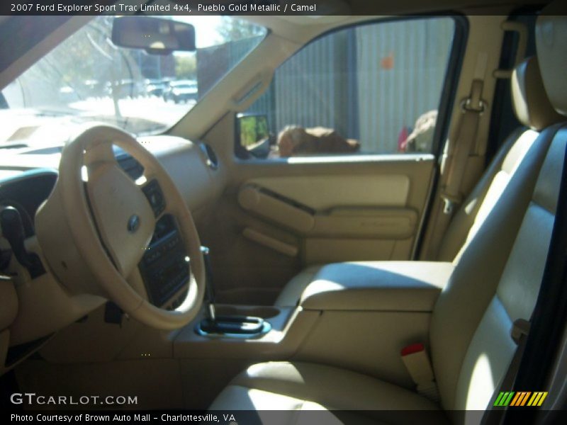 Pueblo Gold Metallic / Camel 2007 Ford Explorer Sport Trac Limited 4x4