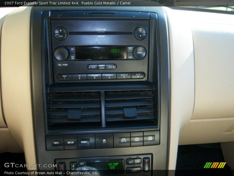 Pueblo Gold Metallic / Camel 2007 Ford Explorer Sport Trac Limited 4x4