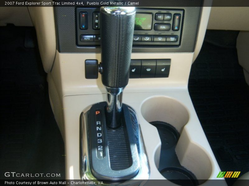 Pueblo Gold Metallic / Camel 2007 Ford Explorer Sport Trac Limited 4x4