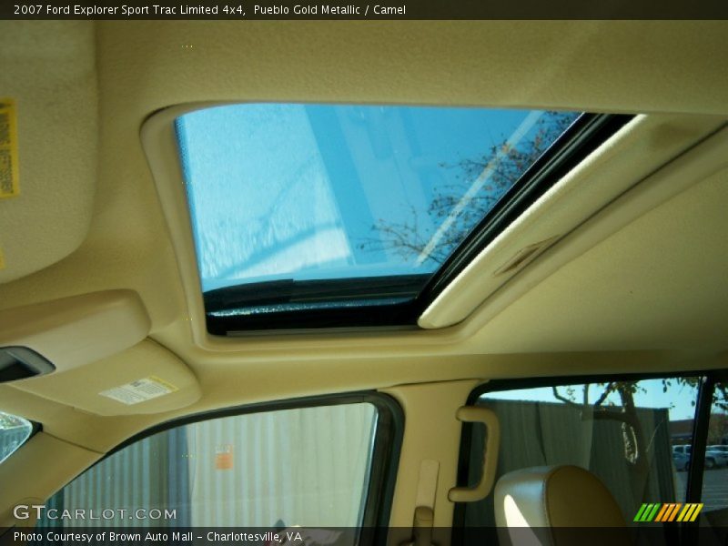 Pueblo Gold Metallic / Camel 2007 Ford Explorer Sport Trac Limited 4x4