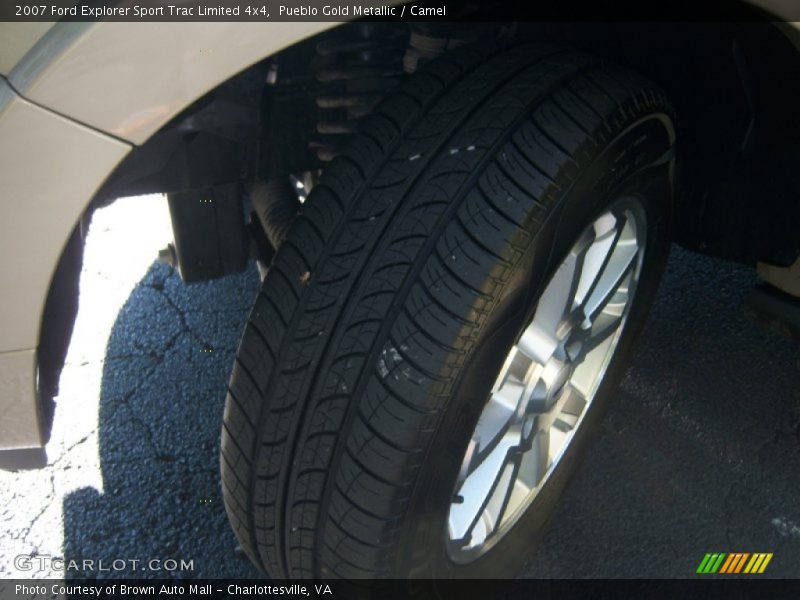 Pueblo Gold Metallic / Camel 2007 Ford Explorer Sport Trac Limited 4x4