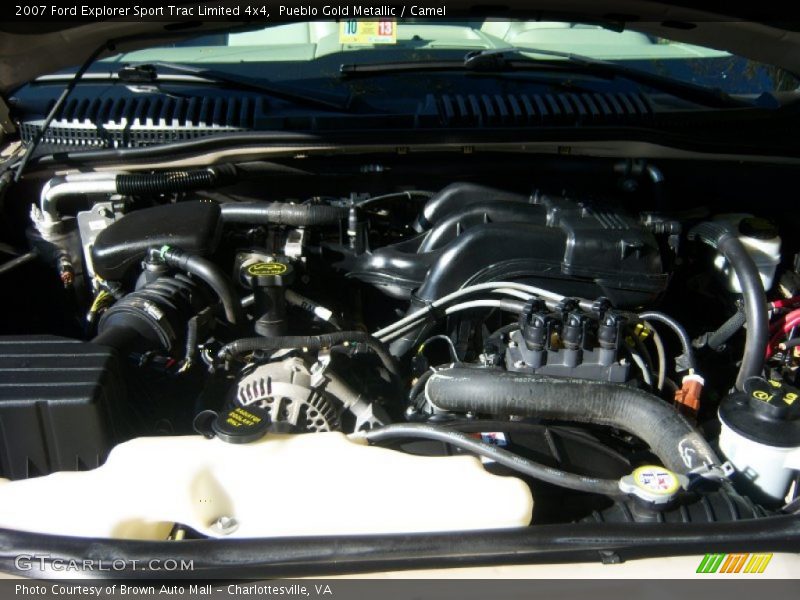 Pueblo Gold Metallic / Camel 2007 Ford Explorer Sport Trac Limited 4x4