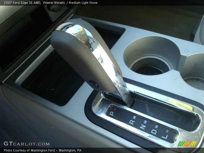 Pewter Metallic / Medium Light Stone 2007 Ford Edge SE AWD