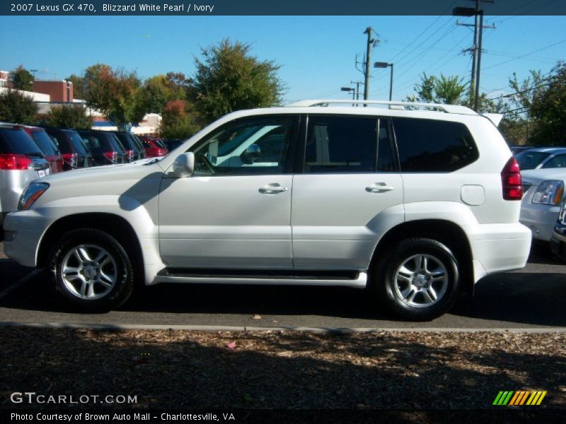 Blizzard White Pearl / Ivory 2007 Lexus GX 470
