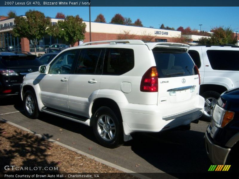 Blizzard White Pearl / Ivory 2007 Lexus GX 470