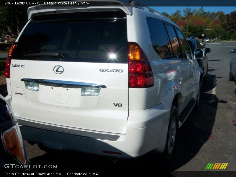 Blizzard White Pearl / Ivory 2007 Lexus GX 470