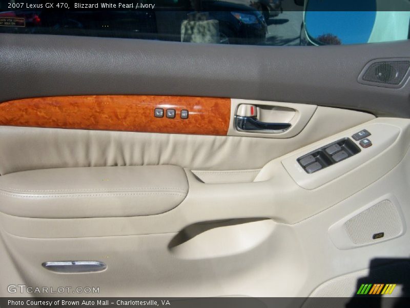 Blizzard White Pearl / Ivory 2007 Lexus GX 470