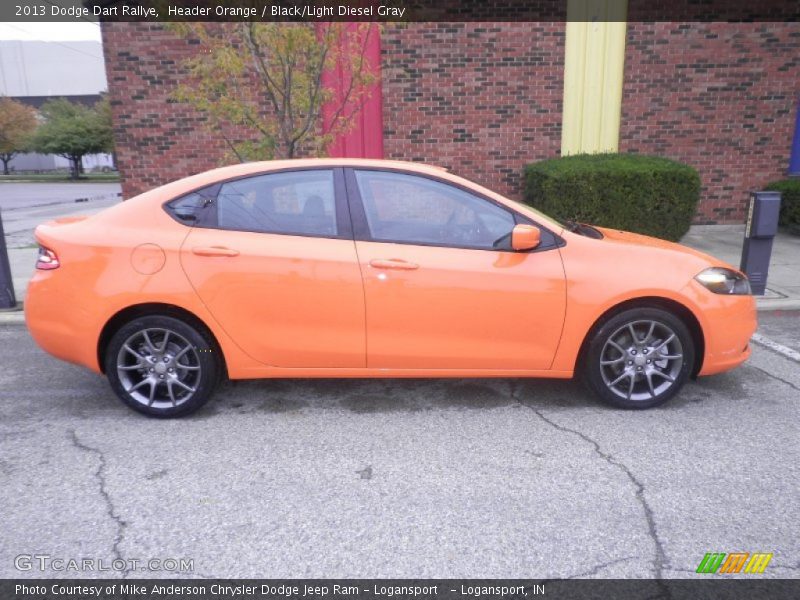  2013 Dart Rallye Header Orange
