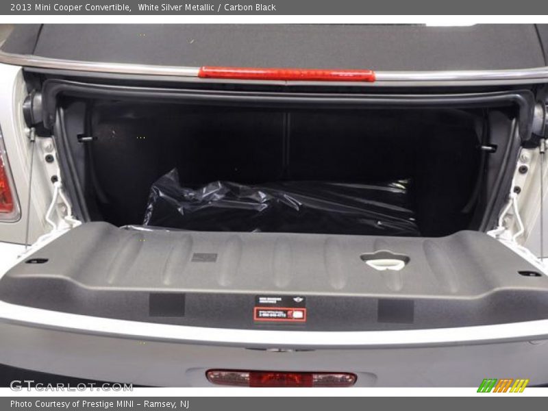 White Silver Metallic / Carbon Black 2013 Mini Cooper Convertible