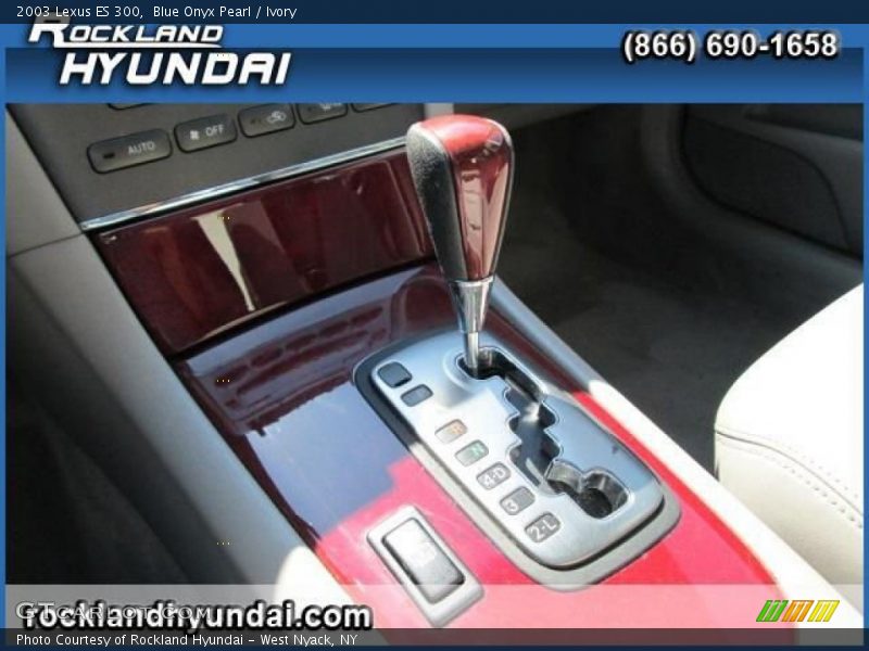 Blue Onyx Pearl / Ivory 2003 Lexus ES 300