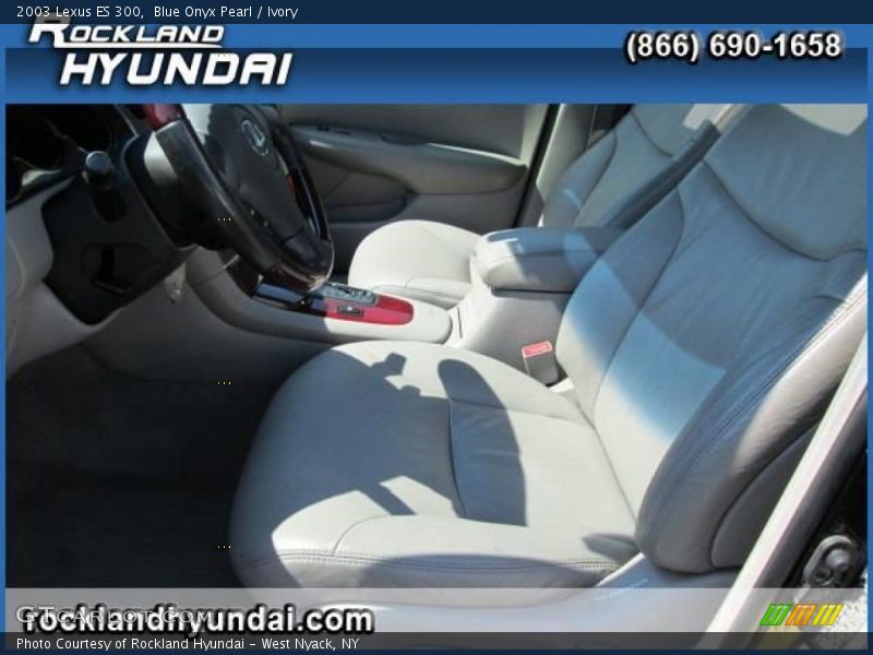 Blue Onyx Pearl / Ivory 2003 Lexus ES 300