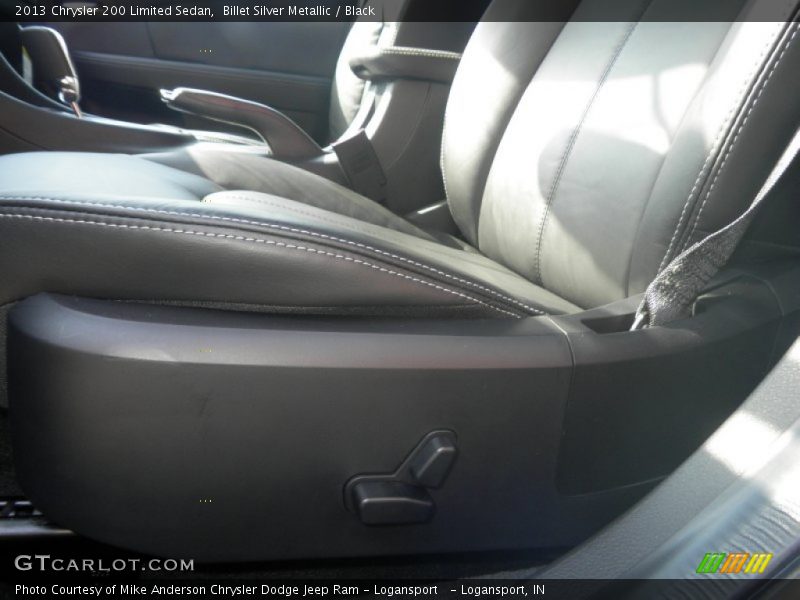 Billet Silver Metallic / Black 2013 Chrysler 200 Limited Sedan