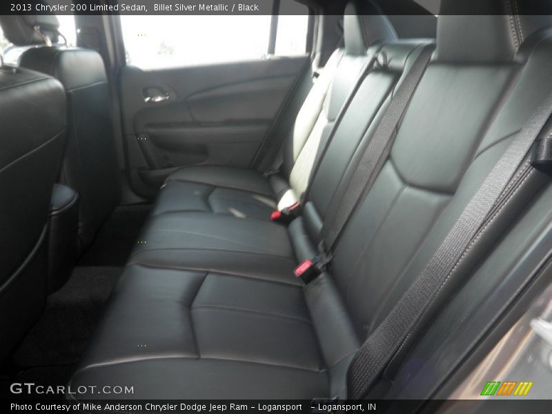 Billet Silver Metallic / Black 2013 Chrysler 200 Limited Sedan