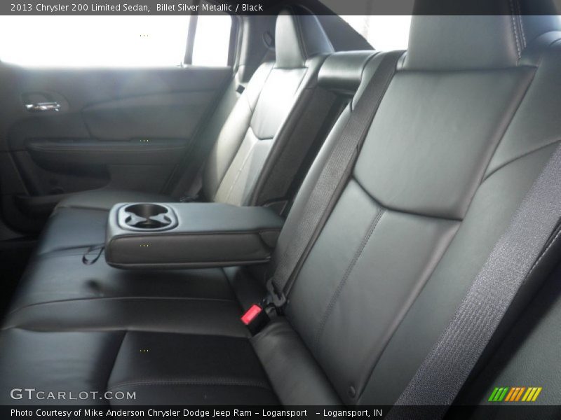 Billet Silver Metallic / Black 2013 Chrysler 200 Limited Sedan