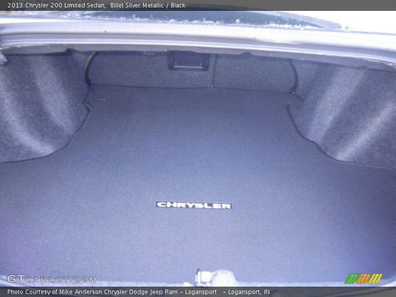 Billet Silver Metallic / Black 2013 Chrysler 200 Limited Sedan