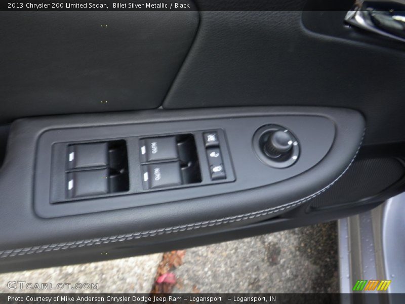Billet Silver Metallic / Black 2013 Chrysler 200 Limited Sedan