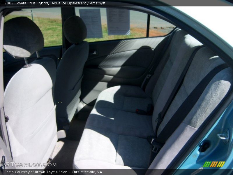 Aqua Ice Opalescent / Amethyst 2003 Toyota Prius Hybrid