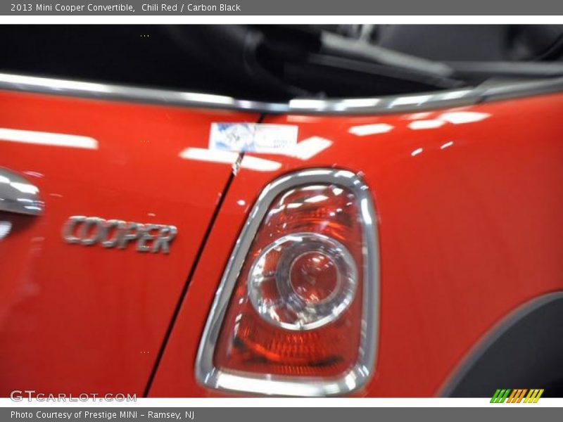 Chili Red / Carbon Black 2013 Mini Cooper Convertible