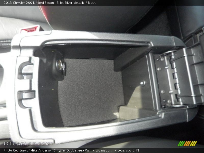 Billet Silver Metallic / Black 2013 Chrysler 200 Limited Sedan