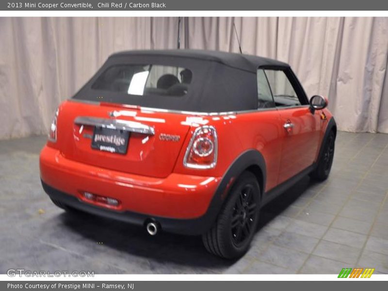 Chili Red / Carbon Black 2013 Mini Cooper Convertible