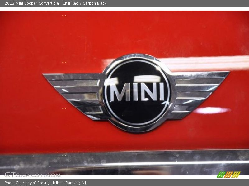 Chili Red / Carbon Black 2013 Mini Cooper Convertible