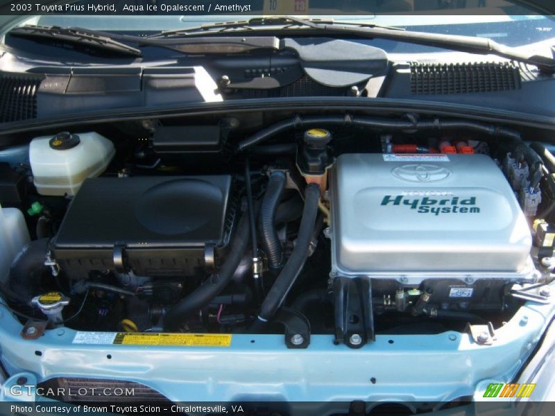  2003 Prius Hybrid Engine - 1.5 Liter DOHC 16-Valve VVT-i 4 Cylinder Gasoline/Electric Hybrid