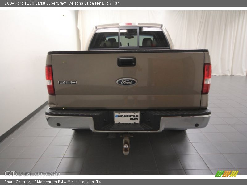 Arizona Beige Metallic / Tan 2004 Ford F150 Lariat SuperCrew