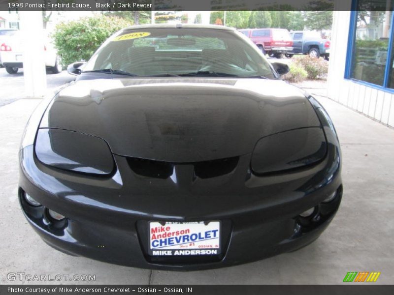 Black / Dark Pewter 1998 Pontiac Firebird Coupe