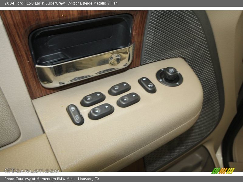 Arizona Beige Metallic / Tan 2004 Ford F150 Lariat SuperCrew