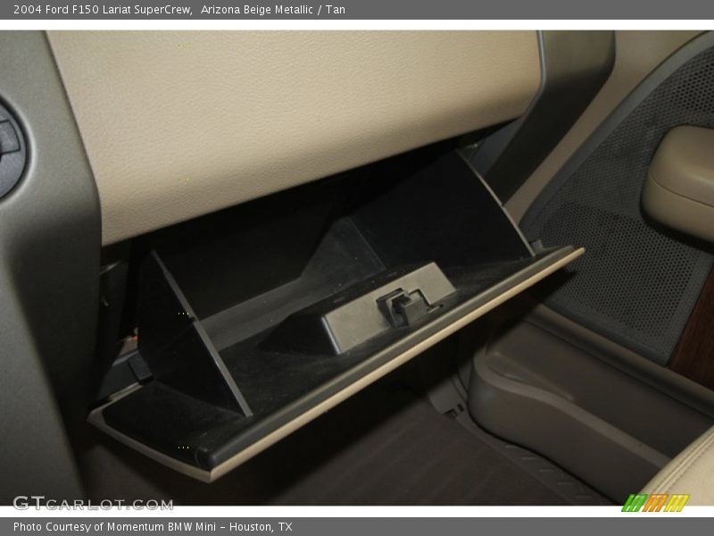 Arizona Beige Metallic / Tan 2004 Ford F150 Lariat SuperCrew