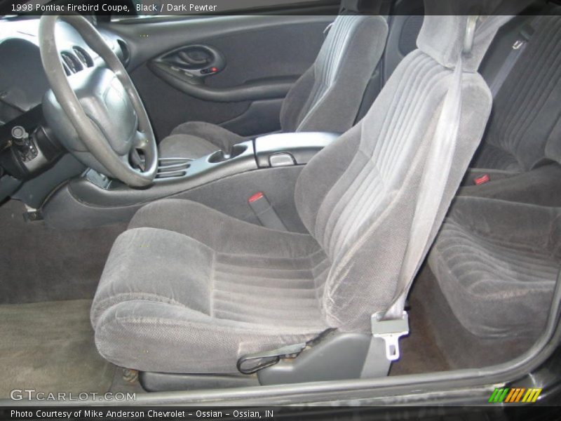 Front Seat of 1998 Firebird Coupe
