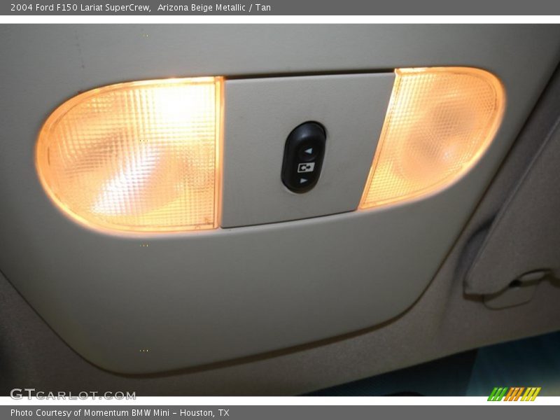 Arizona Beige Metallic / Tan 2004 Ford F150 Lariat SuperCrew