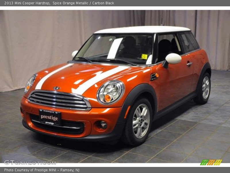 Spice Orange Metallic / Carbon Black 2013 Mini Cooper Hardtop