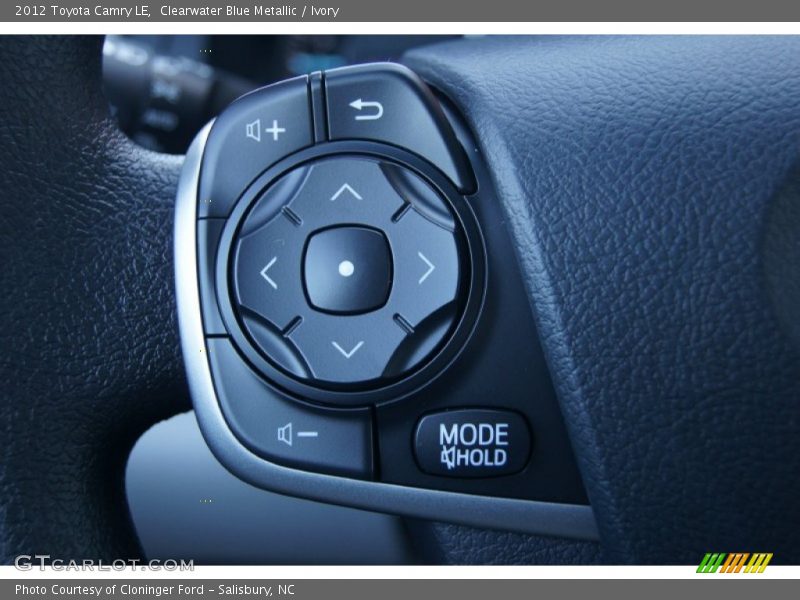 Clearwater Blue Metallic / Ivory 2012 Toyota Camry LE