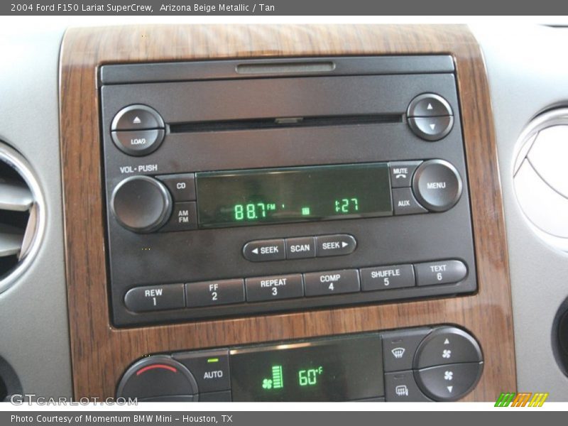 Arizona Beige Metallic / Tan 2004 Ford F150 Lariat SuperCrew