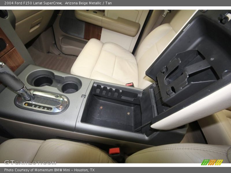 Arizona Beige Metallic / Tan 2004 Ford F150 Lariat SuperCrew