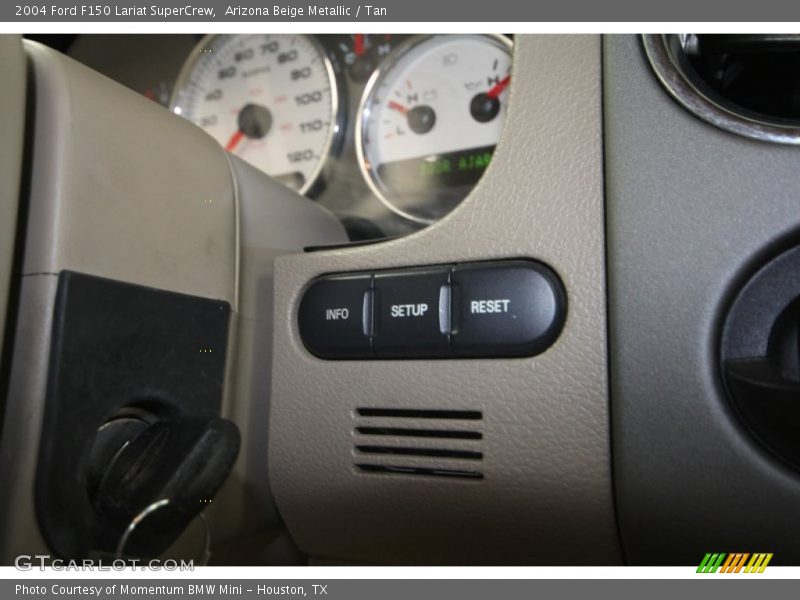 Arizona Beige Metallic / Tan 2004 Ford F150 Lariat SuperCrew