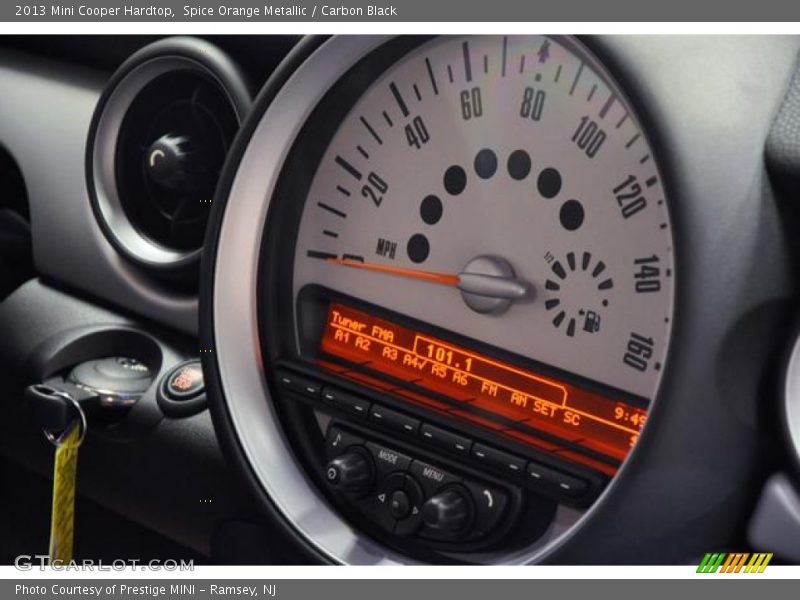 Spice Orange Metallic / Carbon Black 2013 Mini Cooper Hardtop