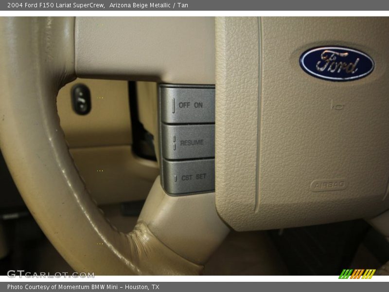 Arizona Beige Metallic / Tan 2004 Ford F150 Lariat SuperCrew