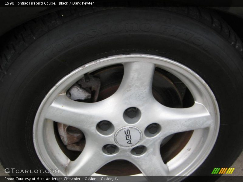 Black / Dark Pewter 1998 Pontiac Firebird Coupe