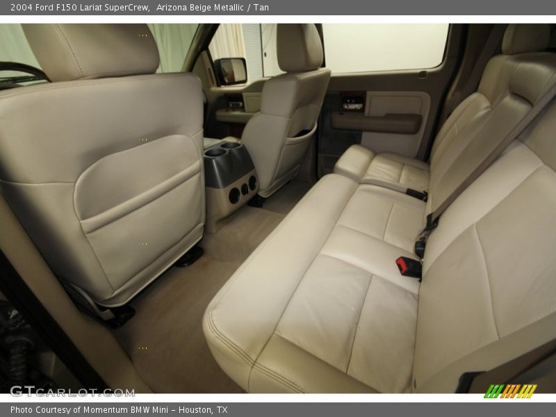 Arizona Beige Metallic / Tan 2004 Ford F150 Lariat SuperCrew