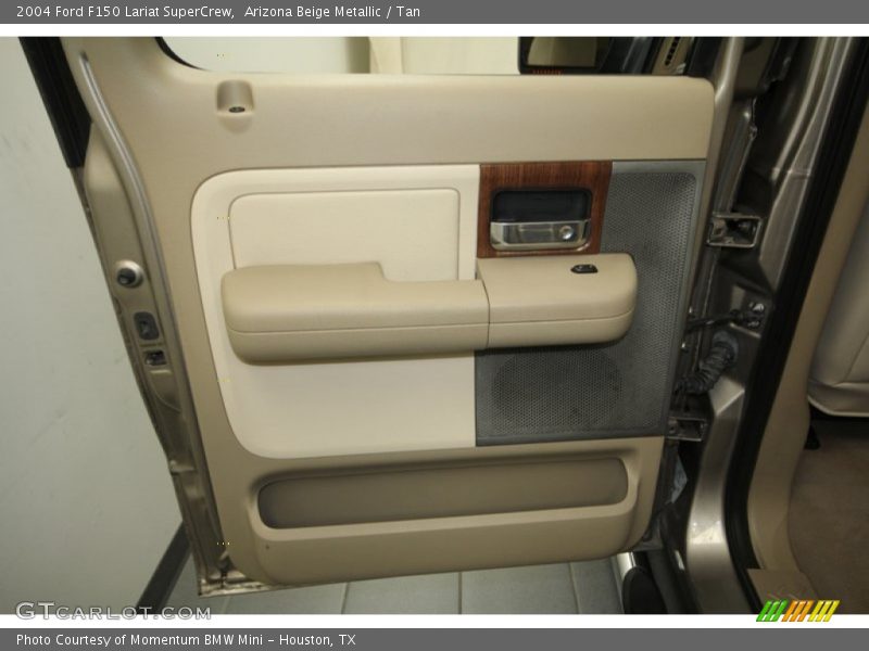 Arizona Beige Metallic / Tan 2004 Ford F150 Lariat SuperCrew
