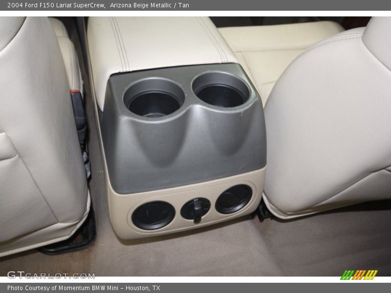 Arizona Beige Metallic / Tan 2004 Ford F150 Lariat SuperCrew
