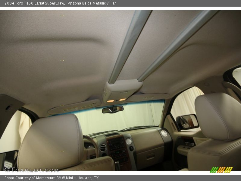 Arizona Beige Metallic / Tan 2004 Ford F150 Lariat SuperCrew