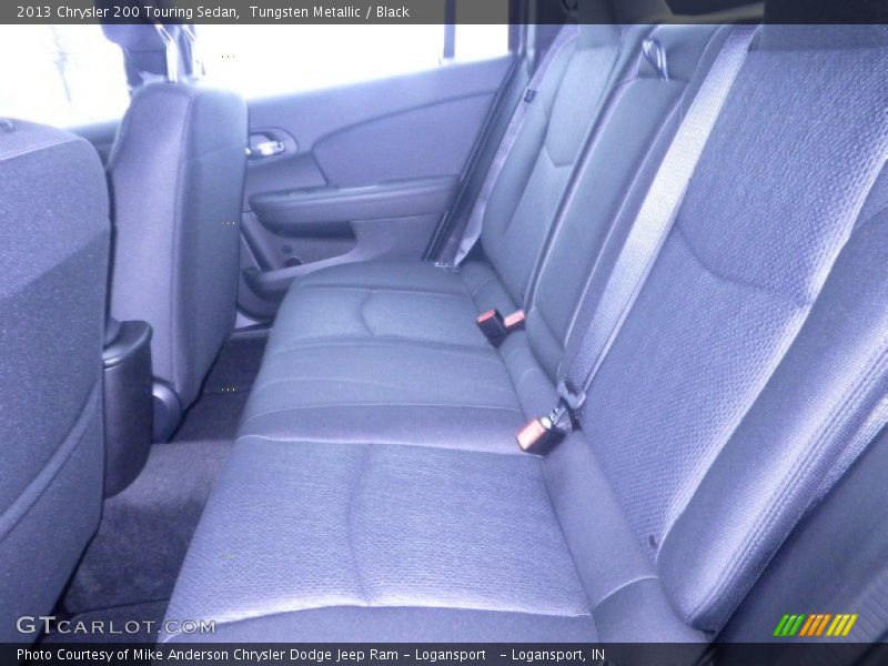Tungsten Metallic / Black 2013 Chrysler 200 Touring Sedan