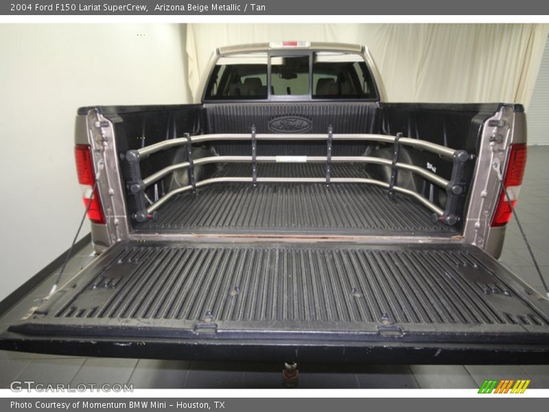 Arizona Beige Metallic / Tan 2004 Ford F150 Lariat SuperCrew